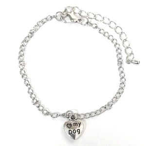 Kép 1/3 - love-my-dog-karkoto-charmmal-arany-vagy-ezust-szinben