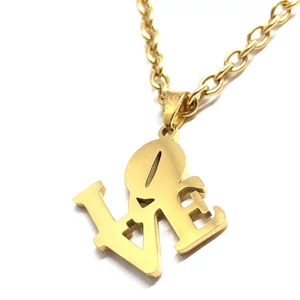 Kép 1/2 - love-nemesacel-nyaklanc-premium