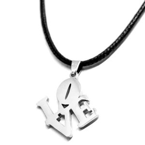 Kép 1/2 - love-nemesacel-nyaklanc-premium