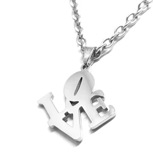 Kép 1/2 - love-nemesacel-nyaklanc-premium