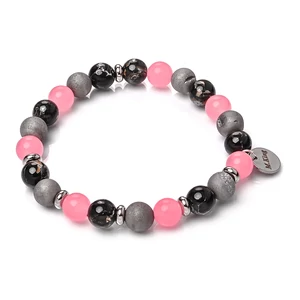 Kép 1/5 - druzy-achát-és-jade-ásvány-karkötő-több-méretben
