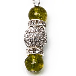 Kép 2/3 - peridot-fülbevaló