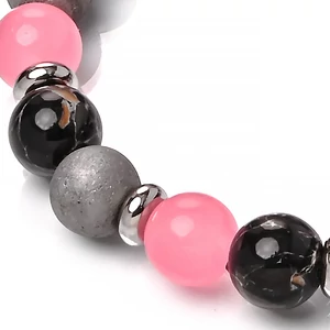 Kép 4/5 - druzy-achát-és-jade-ásvány-karkötő-több-méretben