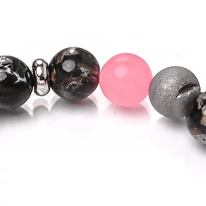 Kép 5/5 - druzy-achát-és-jade-ásvány-karkötő-több-méretben