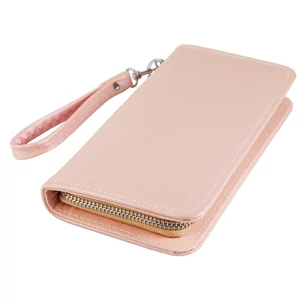 Kép 3/4 - Nagyméretű-klasszikus-designbőr-pénztárca-pink