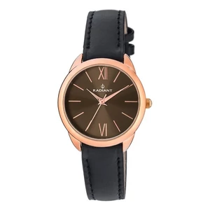 Kép 1/4 - Eredeti Radiant elegáns római számos, bőrszíjas női óra (30 MM), dobozban