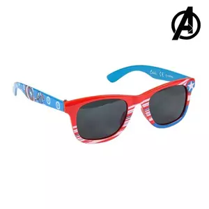 Avengers Captain Amerika, gyermek napszemüveg, piros-kék, UV400
