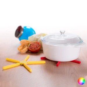 Kép 1/2 - Lábos-edényalátét, összecsukható (Ø 21,5 CM), kék