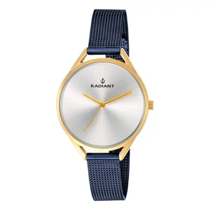 Kép 1/4 - Álomszép Radiant luxus női karóra (34 MM) dobozzal, kék-arany - Videóbemutatóval