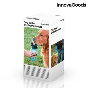 Kép 6/6 - Kutyaitató kulacs kirándulásra karabínerrel (InnovaGoods), Videóbemutatóval