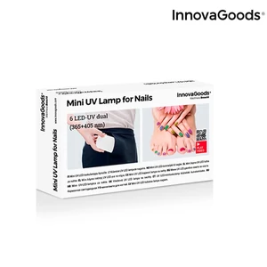 Kép 7/7 - UV LED Körömlámpa mini, InnovaGoods (videobemutatóval)