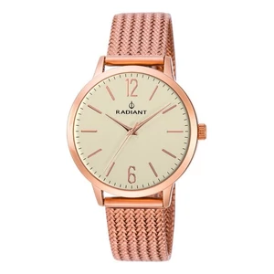 Kép 1/4 - Elegáns prémium rose gold szíjas Radiant női karóra, dobozzal (34 mm)