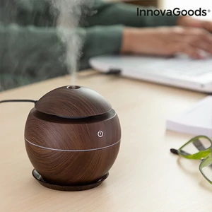 Kép 2/10 - Mini aroma diffúzor párásító, többszínű hangulat led fénnyel, InnovaGoods