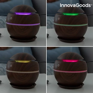 Kép 3/10 - Mini aroma diffúzor párásító, többszínű hangulat led fénnyel, InnovaGoods