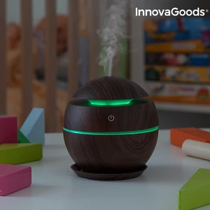 Kép 5/10 - Mini aroma diffúzor párásító, többszínű hangulat led fénnyel, InnovaGoods