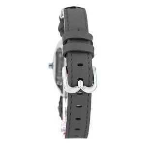 Kép 2/5 - Laura Biagiotti fonott bőrszíjas, ultra trendi luxus női karóra (22 MM) dobozzal, fekete