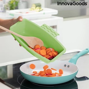 Kép 5/9 - 3:1-ben vágódeszka tálcával, tartállyal és ürítővel (InnovaGoods), VIDEÓBEMUTATÓVAL!