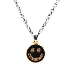 Kép 1/2 - smiley-gyerek-nyaklanc-medallal