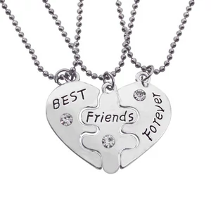 Kép 1/4 -  "Best friends forever" hármas nyaklánc