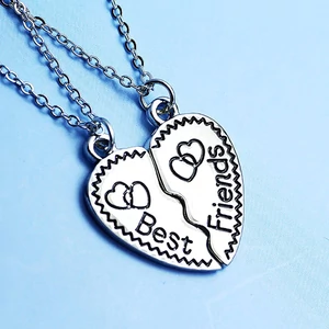 Kép 3/3 - szíves-best-friends-nyaklánc