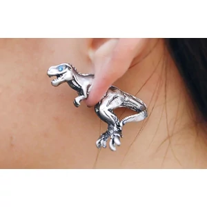 Kép 2/3 - T-Rex beszúrós fülbevaló,