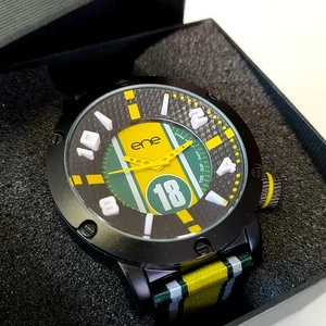 Kép 5/5 - ENE eredeti színes férfi karóra (51 mm), 3 ATM - dobozzal