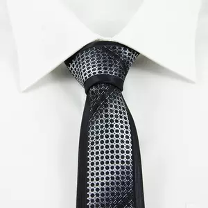fekete-szürke színátmenetes nyakkendő