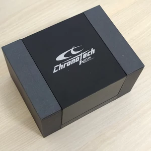 Kép 3/6 - Chronotech-kék-bőrszíjas-prémium-chronograph-cseppálló-uniszex-karóra-3-ATM