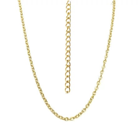 Rozsdamentes-acél-lánc-4-mm-vastag-50-cm-arany-szín