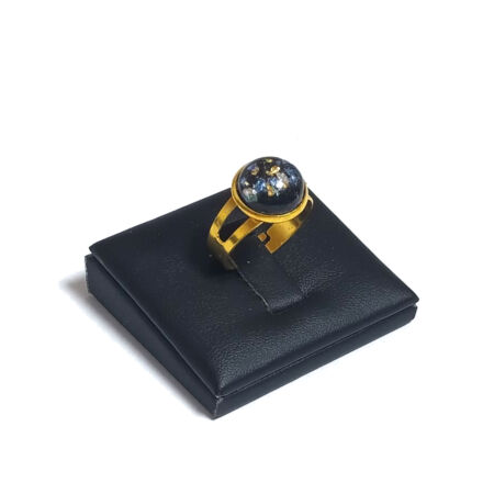Színes-csillámos-üveglencsés-gyűrű-választható-arany-és-ezüst-színben