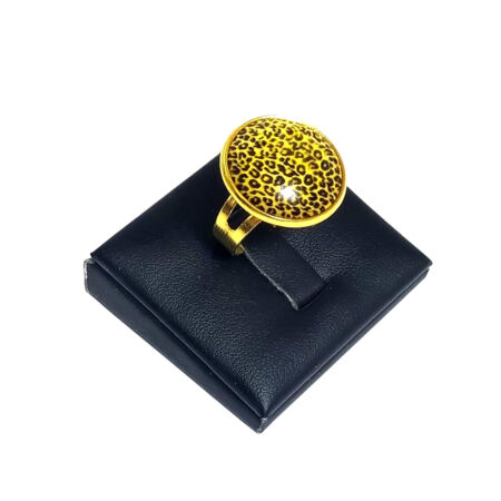 Leopárd-sárga-üveglencsés-gyűrű-választható-arany-és-ezüst-színben
