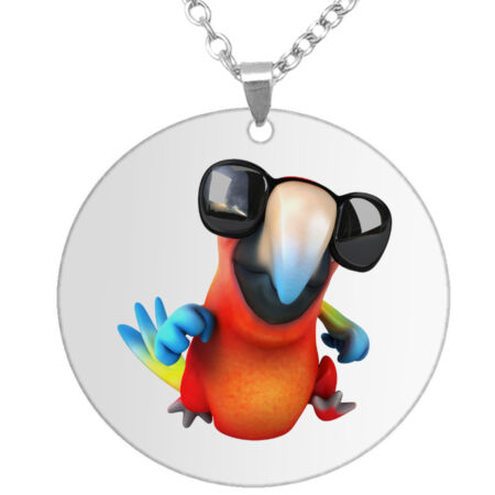 Napszemüveges-papagáj-medál-lánccal-több-színben-és-formában-