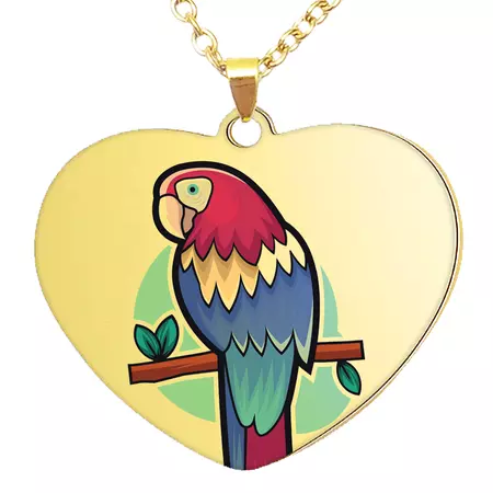 papagáj-medál-lánccal-több-színben-és-formában-