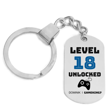 level-18-medál-lánccal-vagy-kulcstartó