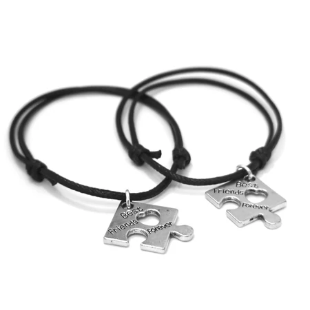 páros-fekete-zsinórszövet-karkötő-best-friends-charmmal