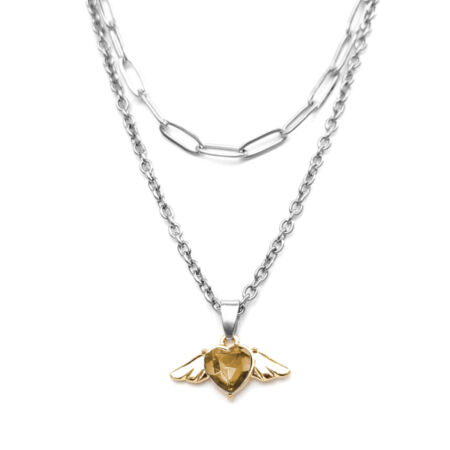 dupla-ezüst-színű-nyaklánc-angyalszárnyas-kristály-szív-medállal