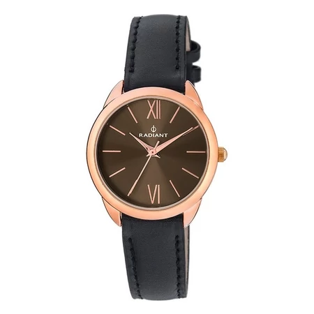 Eredeti Radiant elegáns római számos, bőrszíjas női óra (30 MM), dobozban