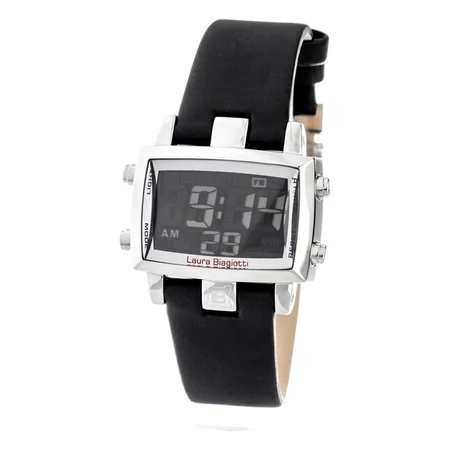Klasszikus és elegáns LAURA BIAGIOTTI üzleti digitális karóra (38 mm), 5 ATM