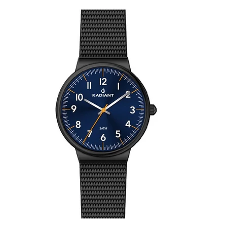 Letisztult, elegáns Radiant fémszíjas üzleti típusú férfi karóra (42 mm), 3 ATM