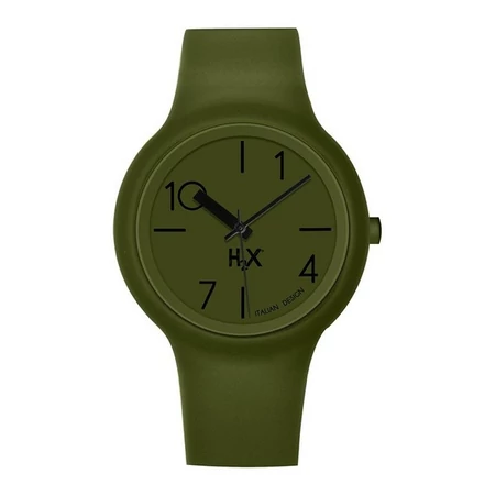 HAUREX uniszex nagy számlapos karóra dobozban (43 MM)