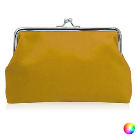 Női retro pénztárca, érmetartó (sárga)