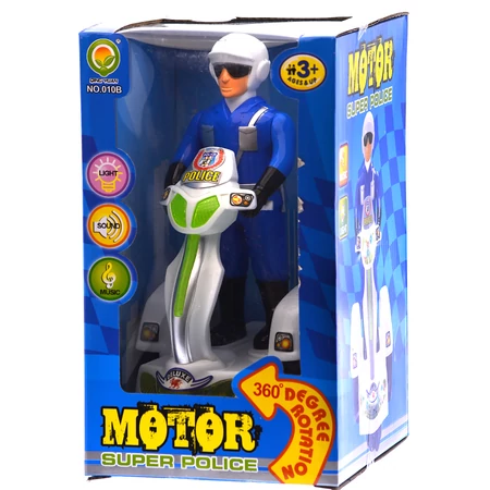 játék rendőrfigura ballance rollerrel