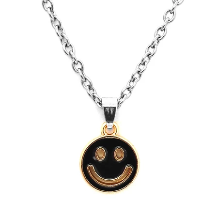 smiley-gyerek-nyaklanc-medallal