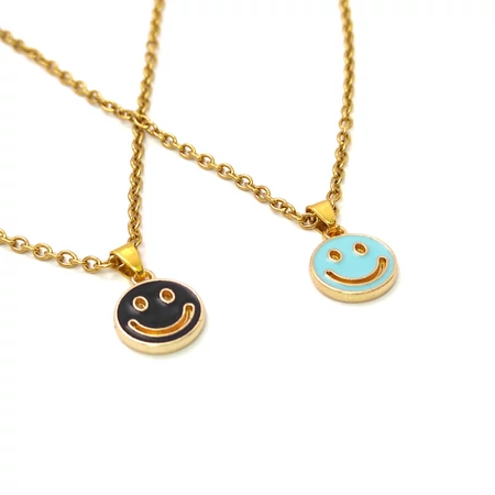smiley-gyerek-nyaklanc-medallal