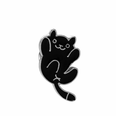 fekete-cica-kitűző