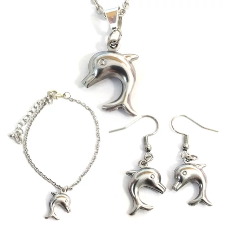 delfines-medal-nyaklanc-fulbevalo-es-karkoto-szett