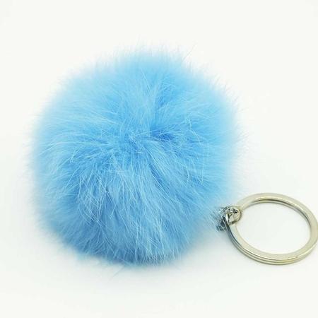 Világoskék pompom