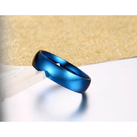 VNOX nemesacél karikagyűrű, több méretben - kék