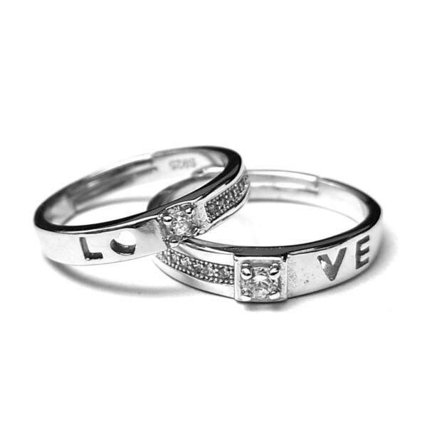 love-feliratos-páros-gyűrű