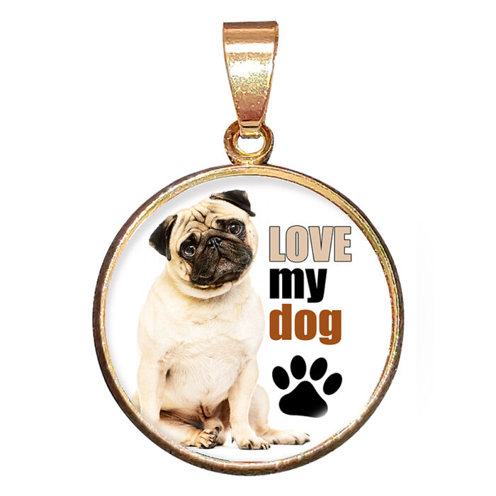 Love my dog-medál-lánccal-vagy-választható-karkötőre-fülbevalóra-kulcstartóra-medál-lánccal-vagy-választható-karkötőre-fülbevalóra-kulcstartóra